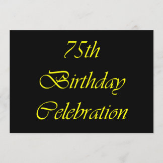 Carte 75e anniversaire