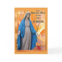 75e anniversaire Jubilé pour la soeur catholique, 