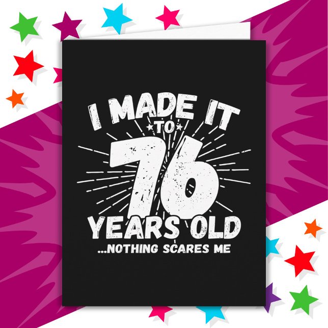 Carte 76 Ans Mème Sarcastique Mème Drôle 76ème Anniversa (Créateur téléchargé)