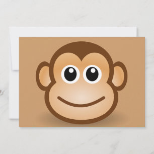 Carte 76-Free-Cute-Cartoon-Singe-Clipart-Illustration