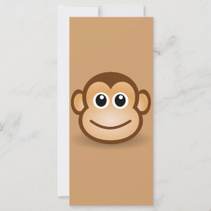 Carte 76-Free-Cute-Cartoon-Singe-Clipart-Illustration