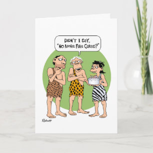 Carte 76e anniversaire humoristique
