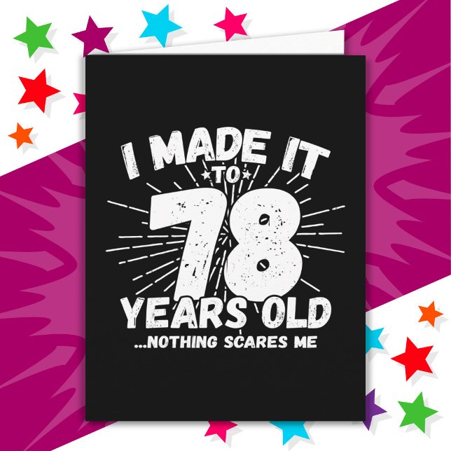 Carte 78 Ans Mème Sarcastique Mème Drôle 78ème Anniversa (Créateur téléchargé)