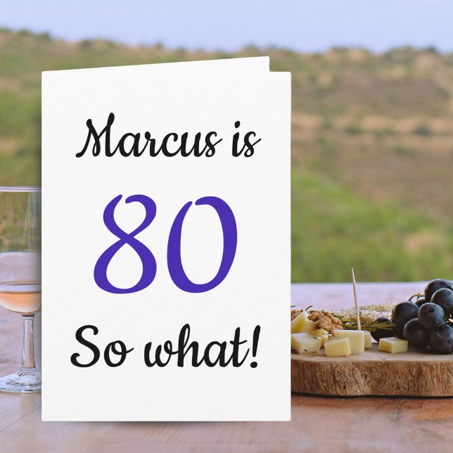 Carte  80 donc ce que Drôle Cite 80e Anniversaire (Créateur téléchargé)