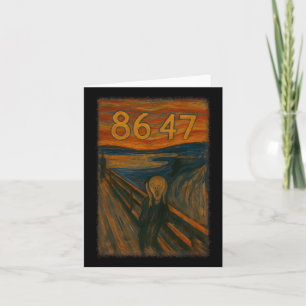 Carte 8647 Résister Subtil À Trump Le Polit De Peinture 