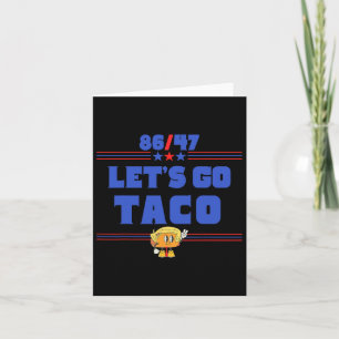 Carte 86 47 Allons Taco Us Drapeau 86 47 Patriotique Amu