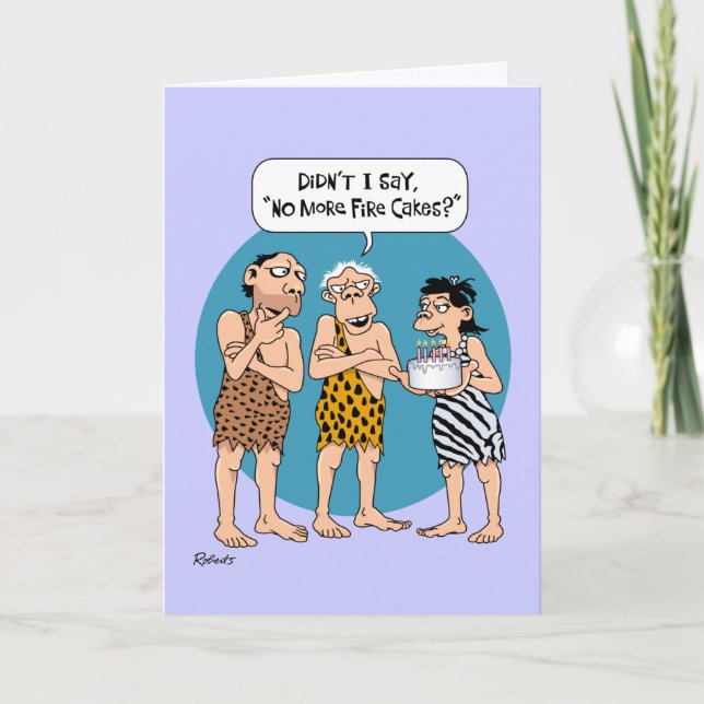 Carte 86e anniversaire Hommes rassurants (Devant)