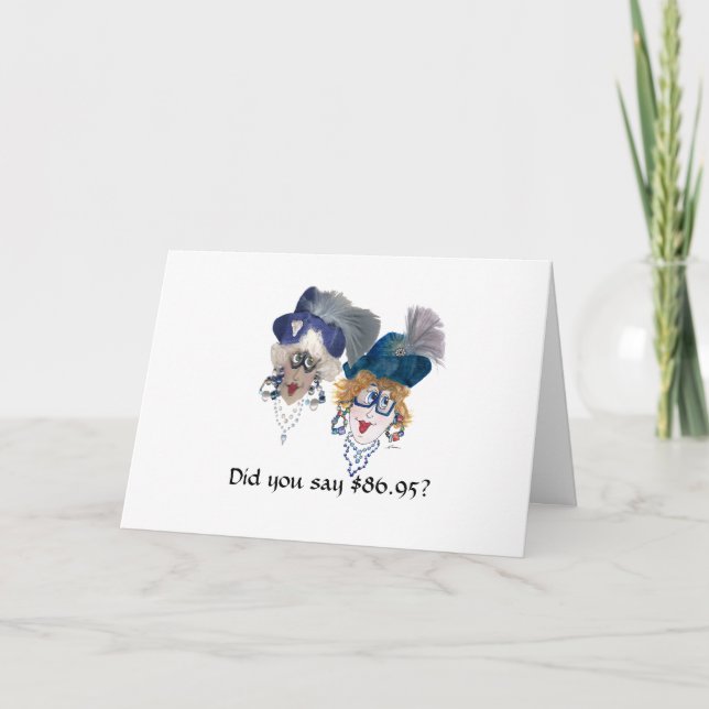 Carte 87ème anniversaire humoristique pour les femmes (Devant)