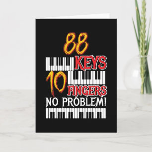 Carte 88 Touches 10 Doigts Piano