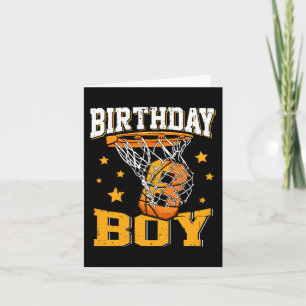 Carte 8 Anniversaire Basketball Garçon 8 Anniversaire Ba
