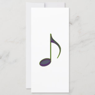 Carte 8ème Notez grand violacé