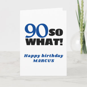 Carte 90 Alors quelle typographie positive 90e anniversa