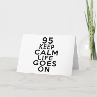 Carte 95 La Vie Commence À L'Anniversaire