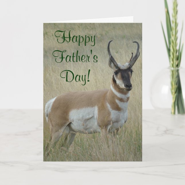 Carte A9 Pronghorn Antelope Big Buck (Devant)