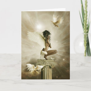 Carte à ailes étant