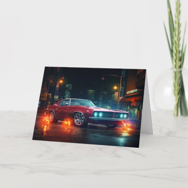 Carte à billets vierges Cinématique Hot Red Wheels (Devant)