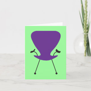 Carte à carte Purple-icious Retro Chaise All-Purpo