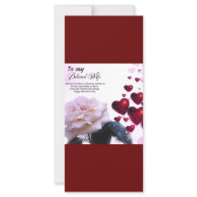 À chère épouse, Joyuse Saint-Valentin