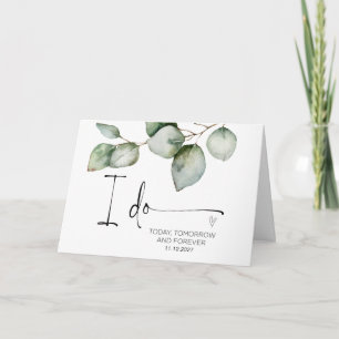 Carte À Groom De Mariée Vous Voir à L'Autel Mr & Mrs.