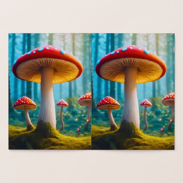 Carte à huile de champignon mellow (Intérieur)