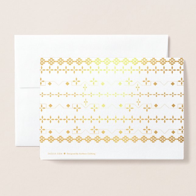 Carte à huile simple et élégante (Derrière avec enveloppe)