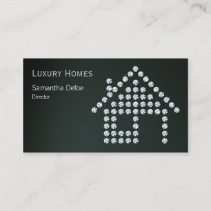 Carte à la maison d'entreprise immobilière de