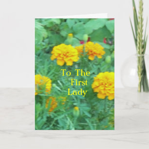 Carte À la Première Dame