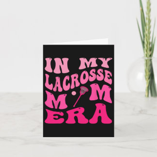 Carte A l'ère de ma mère de crosse