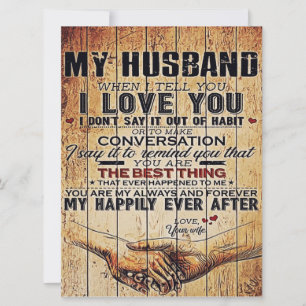 Carte À Ma Décor De Mari, Citations D'Amour Lettre