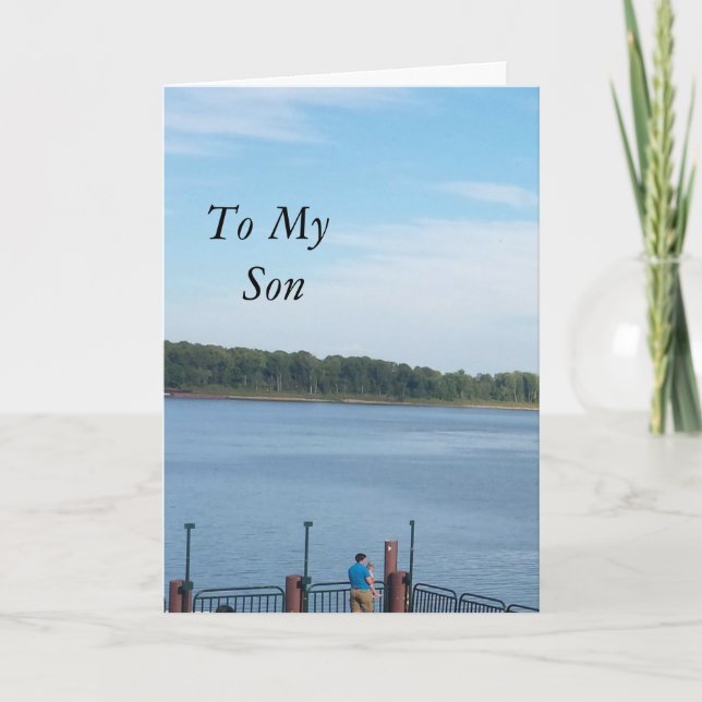 Carte À ma "Fête des pères" (Devant)