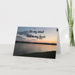CARTE **À MON ESPRIT ET DANS MON CŒUR** ICI POUR TOI TOU