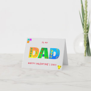 Carte À mon Heureuse Sainte-Valentin DAD