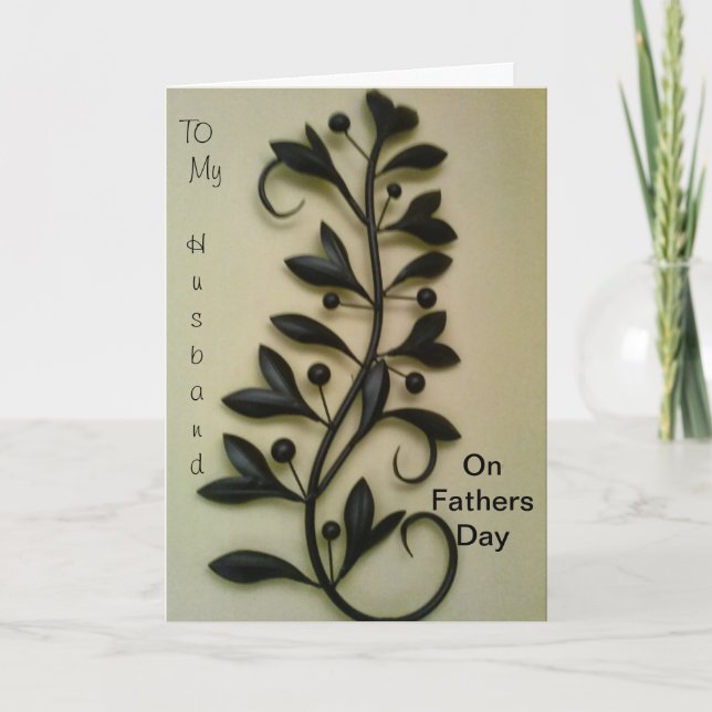 Carte À mon mari en Fête des pères (Devant)