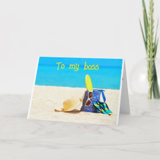 CARTE **À MON PATRÔN** VOUS DÉSERVEZ UN "ANNIVERSAIRE FO