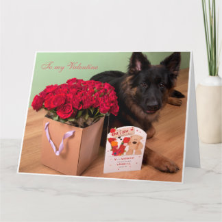 Carte À mon Valentine