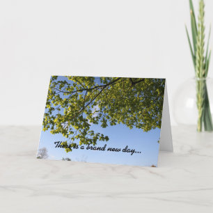 Carte A Note for Encouragement