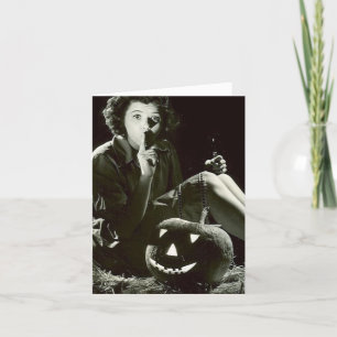 Carte à notes "Ne pas dire à une âme" de style vin