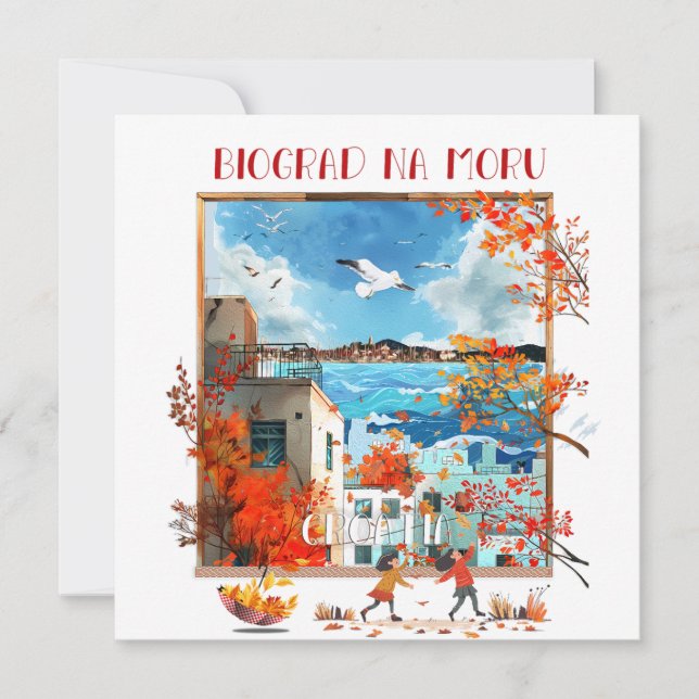 Carte à plat - Biograd na Moru 2 (Devant)