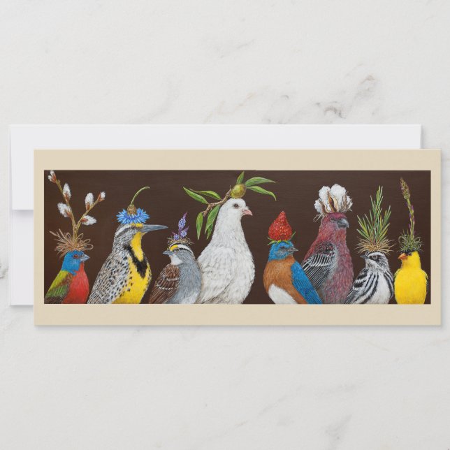 Carte à plat Peace (Devant)