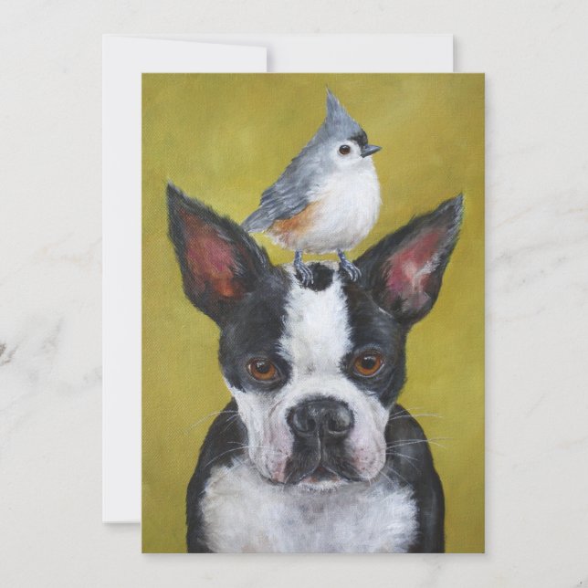 Carte à plat Rosebud et Samantha (Devant)