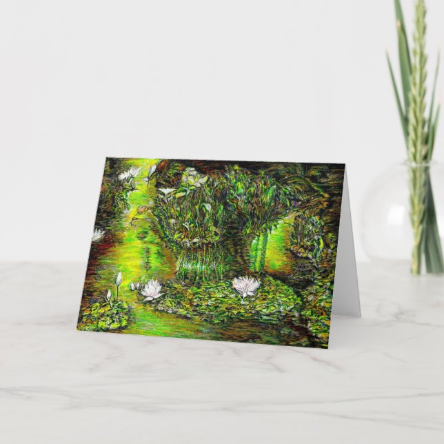 Carte A Pond with Unpure Thoughts (Devant)