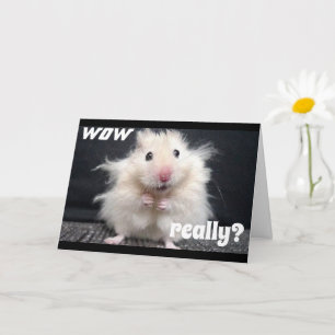 CARTE ***A PROMOTION**** EVEN MY HAIR STOOD ON END !!!