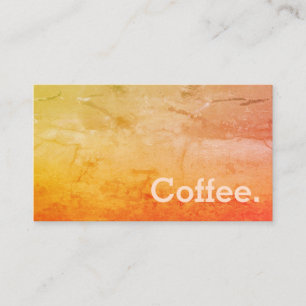 Carte à punch au café de fidélité minimale 197