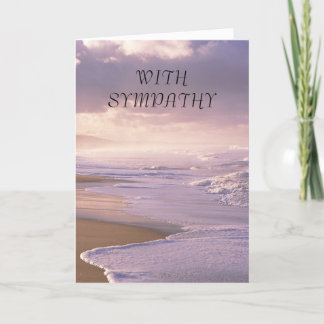Carte A sympathy card