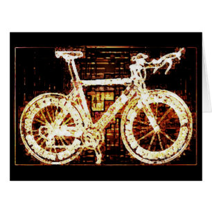 Carte à tout moment Unisex Bicycle Art