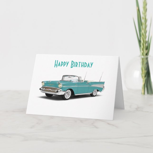CARTE À UN JOLI ANNIVERSAIRE "COOL DUDE" (Devant)