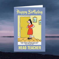 À un professeur en chef - Joyeux anniversaire