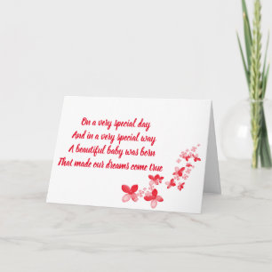 CARTE À UNE FILLE TRÈS *SPÉCIALE* À L'ANNIVERSAIRE