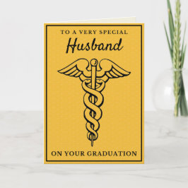 Carte À une très spéciale XXXX Médicale Graduation Card