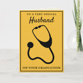 Carte À une très spéciale XXXX Médicale Graduation Card